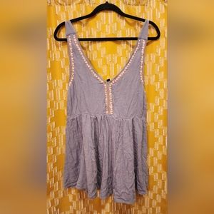 Women's babydoll tank top